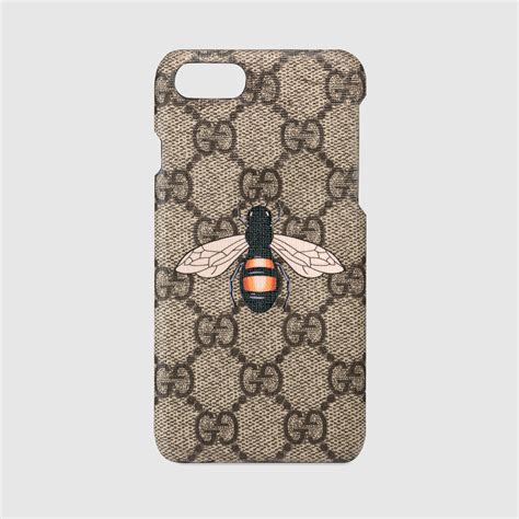 gucci bee print iphone 8 case neutrals|gucci iphone 15 pro max.